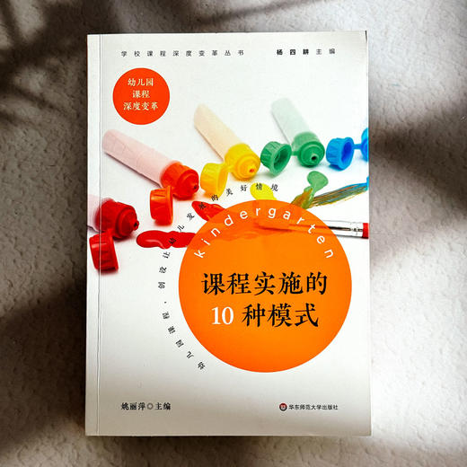 课程实施的10种模式 3-6岁儿童学习与发展指南 幼儿园教师课程建设 商品图1