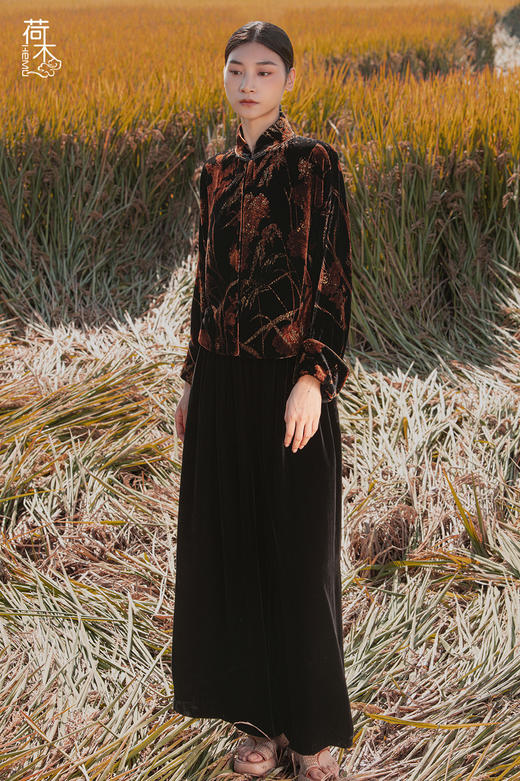 荷木HEMU丨金禾·阔腿裤 商品图1