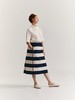 Casey Casey条纹直筒半身裙 商品缩略图11