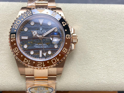 『NOOB official代工』ARF 新品 劳力士 铁虎眼石表盘，每一片表盘都不同纹路(虎眼石,红碧玉和赤铁矿三种材质混合在一起,呈现出独特的金黄色和橙色的光泽)做工精细无可挑剔❕❕❕ 商品图0