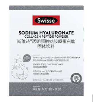 Swisse透明质酸钠胶原蛋白肽固体饮料3g*28包 商品图0