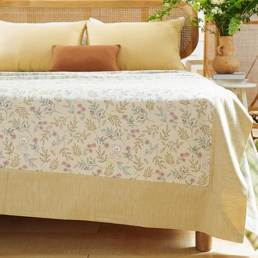 小熊物语系列夏凉被盖毯空调被毛巾被凉感家用午睡沙发纯棉成人空调盖毯 商品图0