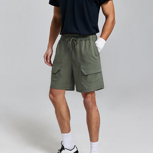 TAGX探观鲸吸纱男式运动休闲短裤2025年夏季新款薄款透气运动短裤 商品图1