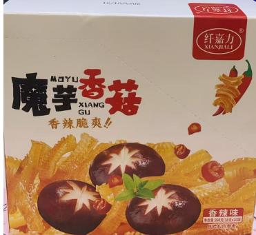 纤嘉力魔芋香菇香辣味360g 商品图0