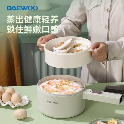 大宇电煮锅DYZG-16G9珊瑚赫【分仓直发，72小时发货，周末节假日不发货】 商品图1