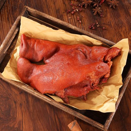 洛杉奇鲜货/卤味 熏猪头约800克/袋 （京东快递） 商品图3