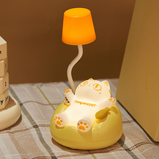 大英博物馆 巴斯特系列 躺躺猫拍拍 氛围灯 商品图3