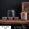 【粗陶快客杯】一壶三杯旅行茶具套装 便携式户外露营泡茶送长辈朋友礼品 外出携带方便 商品缩略图5