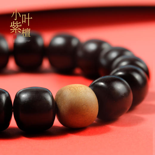 足金貔貅手串！印度老料小叶紫檀！金重2.7克左右！ 商品图13