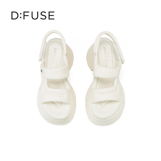 Dfuse迪芙斯2025夏季新款时尚外穿增高鞋轻便厚底运动凉鞋女鞋DFD2115107 商品图9