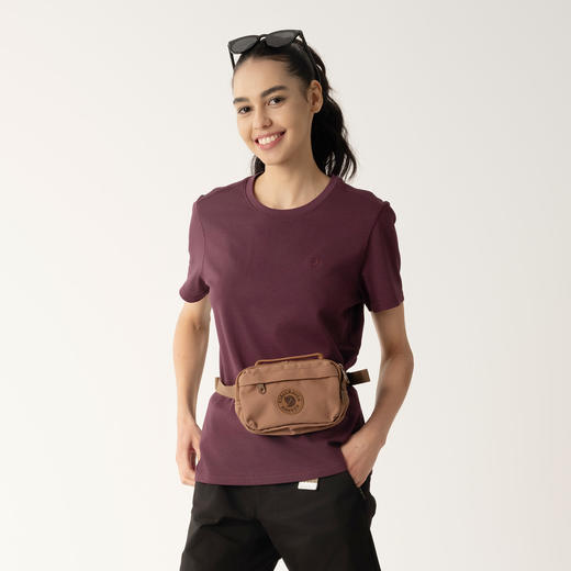 北极狐 女士户外休闲短袖T恤 2025春夏轻量徒步登山上衣012512090 商品图3