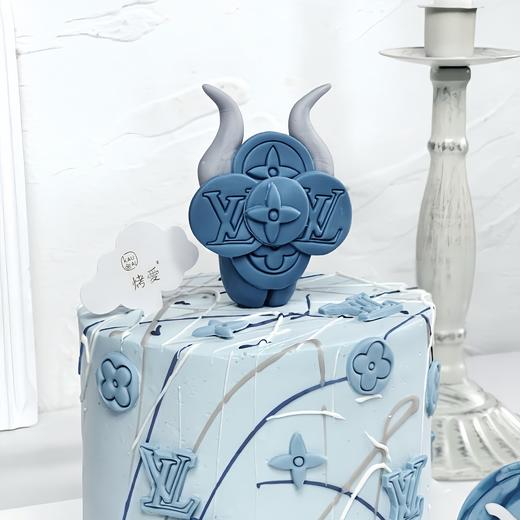 烤爱·金牛座·星座系列·生日蛋糕/节日蓝色蛋糕/聚会/下午茶/属于金牛座的高光时刻！【深圳本地配送】 商品图2