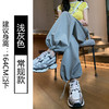 美式工装裤女酷飒风新款高腰休闲速干阔腿裤降落伞束脚运动裤 商品缩略图4