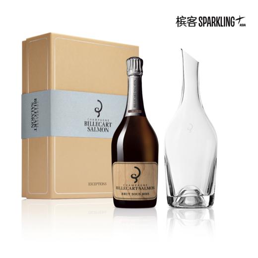 Billecart-Salmon Brut Sous Bois 沙龙贝尔桶酿香槟 750ml & 醒酒器礼盒装 商品图5