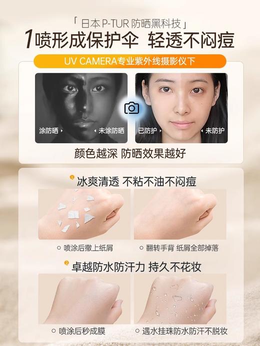 【分销】【买一送一】儒意美萃防晒喷雾150ml  高倍防晒+养肤抗光老 持证防晒不虚标 轻薄速干 全身可用 商品图3