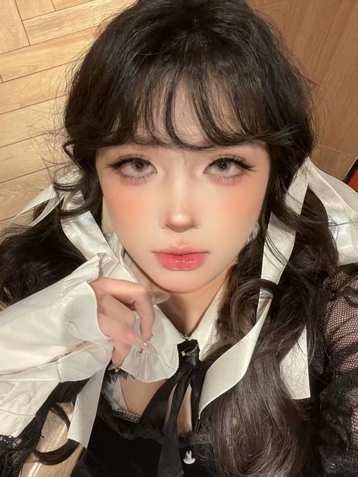 <月抛中直径>Sasababy- 少女的祈祷 粉-14.2mm【月抛 0-800度 含525/575】 商品图2