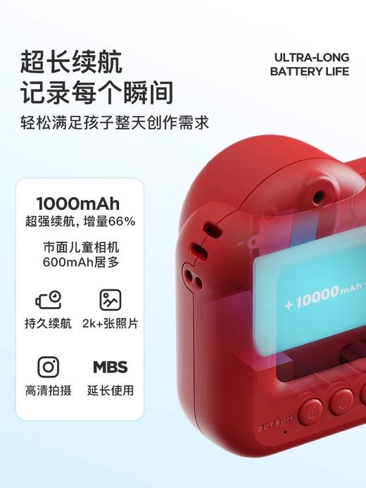 zoyzoii E28 咔嚓童趣环游系列相机 玩具可拍照数码高清像素男女宝宝迷你六一礼物 商品图5