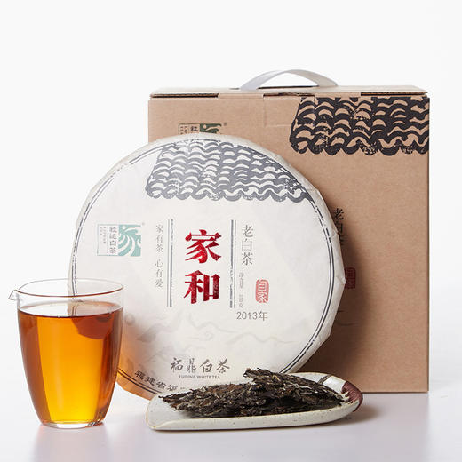 自家系列丨2013年 白牡丹 老白茶 家和 350g/饼 商品图5