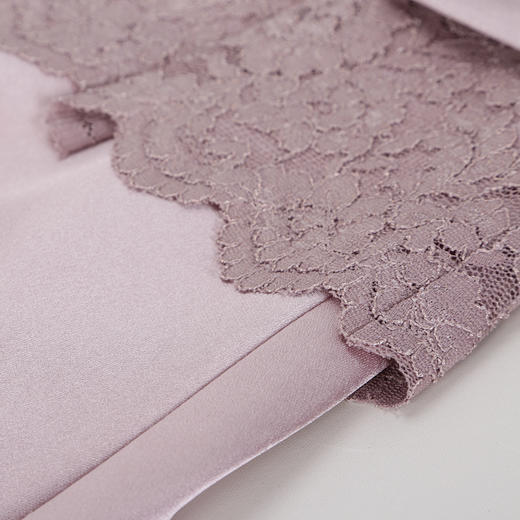 QB805斯尔丽2025夏季新款喜妈妈高级礼服法式蕾丝配大方精致绣珠连衣裙 商品图7