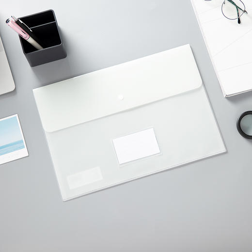 得力5506文件袋(白)50个装 商品图3