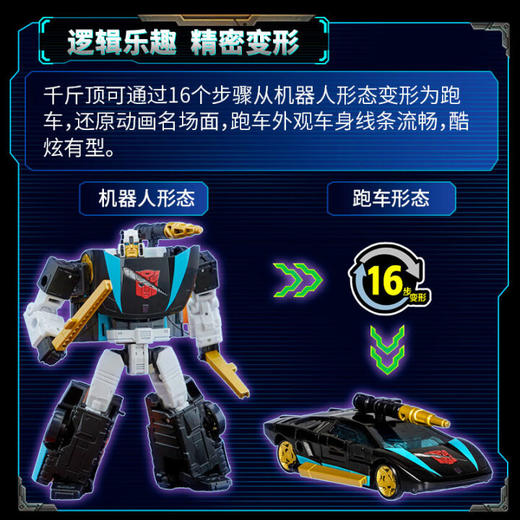 Hasbro 变形金刚传世加强级雷霆舰队宇宙千斤顶HASCG1035XC00 商品图2