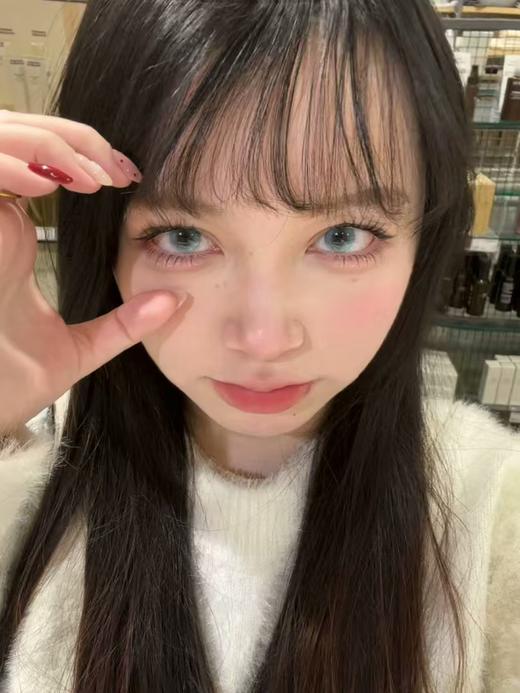 <月抛中直径>Sasababy-情迷多瑙河 蓝 -14.2mm【月抛 0-800度 含525/575】 商品图4