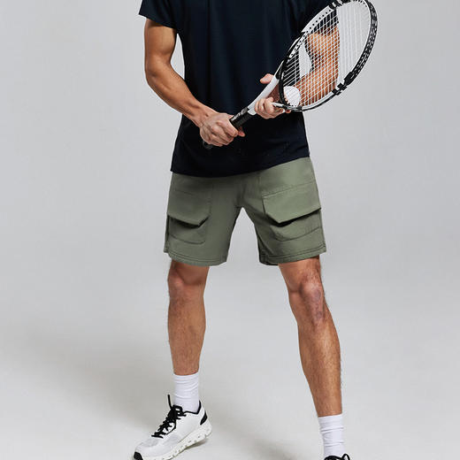 TAGX探观鲸吸纱男式运动休闲短裤2025年夏季新款薄款透气运动短裤 商品图3