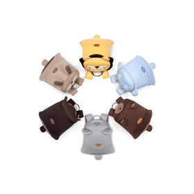 zoyzoii B28 儿童动物趴趴包 儿童书包女孩幼儿园男童宝宝小朋友牵引绳出行户外双肩包