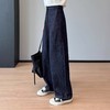 2025北欧藏肉裤品质复古丹宁色松紧高腰显瘦收跨锥形牛仔裤女款！ 商品缩略图0