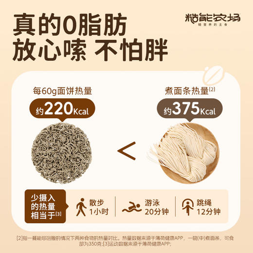 糙能农场 九谷0脂荞麦面60g*10+松鲜鲜松茸凉拌汁250ml 商品图9