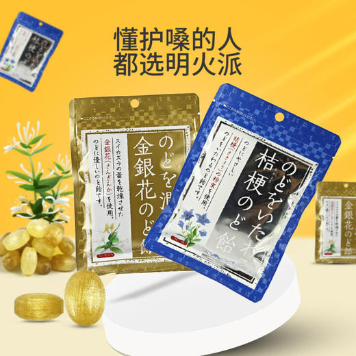 大一制果金银花味糖果/桔梗味糖果70g 天然草本新力量润喉护嗓 商品图0