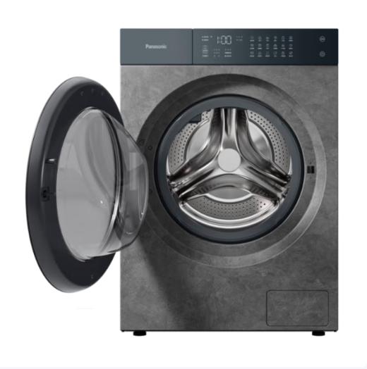 松下 洗衣机 XQG130-DA158 13KG洗+9KG烘干 变频 滚筒洗烘 一级能效 岩石材质 智能wifi 冷凝烘干 上下排水 前开式 深色系 商品图3