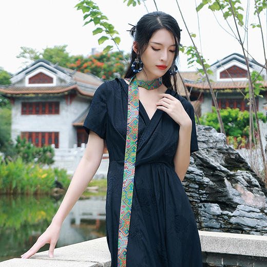 蓝笙扎染耳环 | 手工制作 | 实物很美 | 现货 商品图2