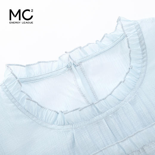 女装花边立领蛋糕压皱连衣裙-103Q5222002 商品图1