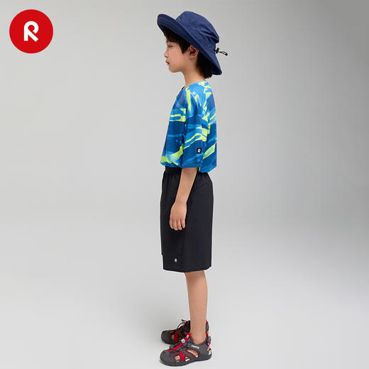 芬兰Reima2025春夏男女儿童中童凉感透湿舒适休闲运动短裤 商品图4