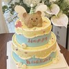 小红书同款💕［黄油小熊］💕双层创意私人定制蛋糕 商品缩略图0