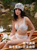 【叛逆新娘-白鸢尾】遐白色法式内衣女夏超薄全罩杯大胸显小文胸 商品缩略图3