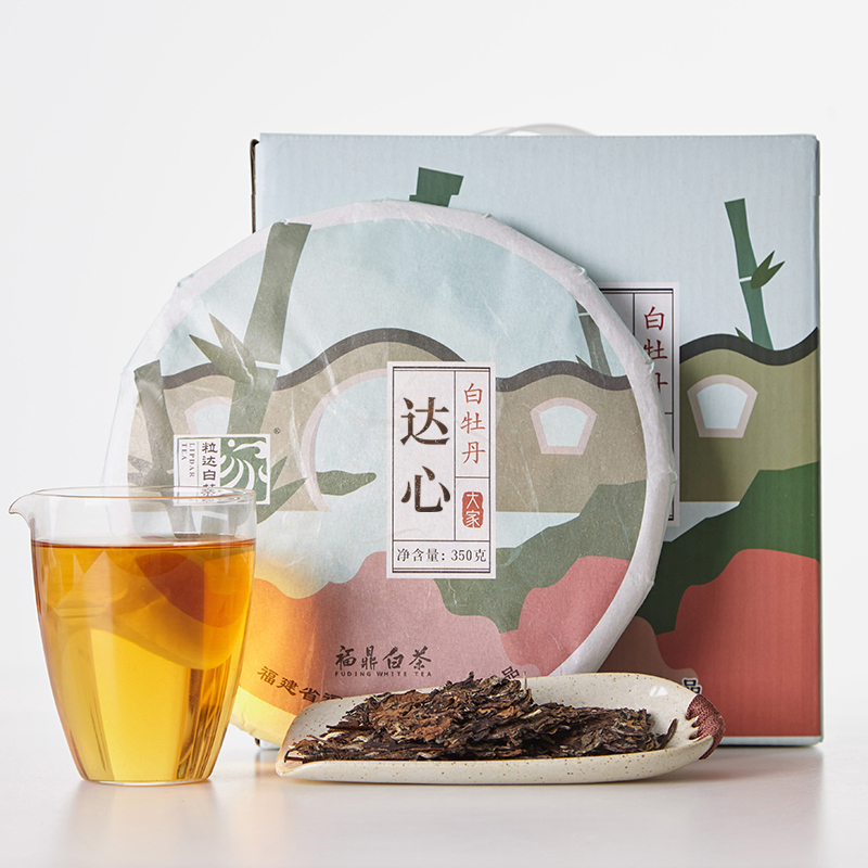 大家系列丨2011年 白牡丹 达心 350g/饼