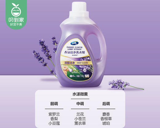 白蘭香氛洁净洗衣精（4种香型）/1箱（1.5kg*4瓶） 商品图5