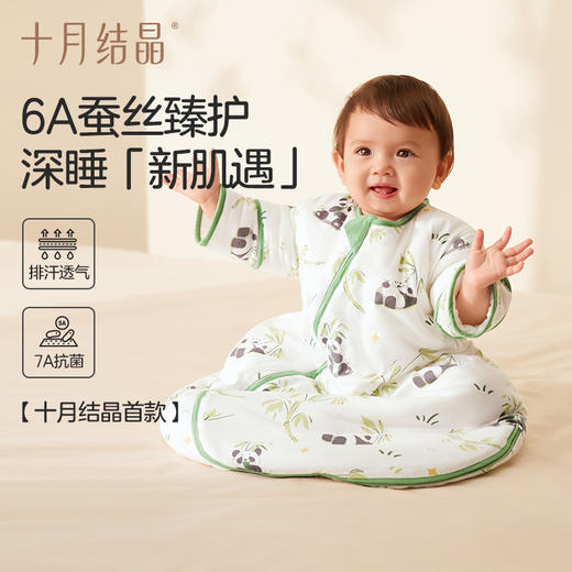 婴儿睡袋秋冬款新生宝宝防踢被幼儿童一体防着凉防惊跳 商品图1