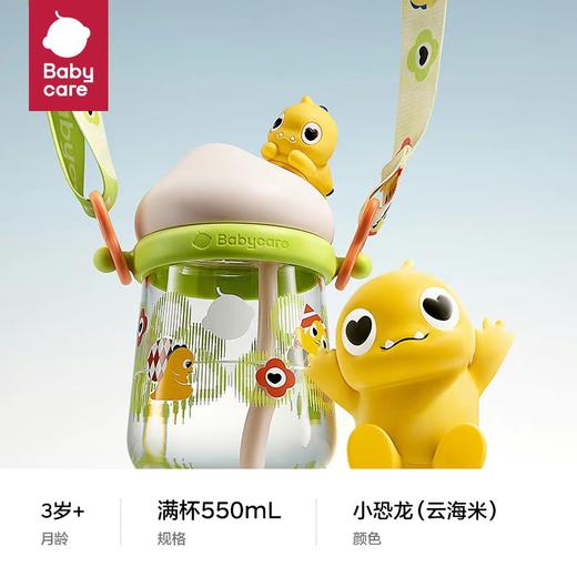 Babycare雪顶公仔水杯小白熊-550ml柔雾蓝/云海米/黎空紫/BBC-30217/BBC-68888/BBC-16889 商品图1