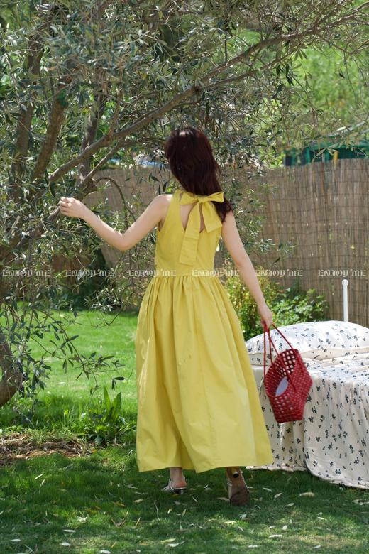 【门店同款】ENJOY夏季“后花园”多巴胺挂脖裙 162495595 商品图8