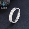 【限时8.8折】【线上铂金馆】PT950 【国际铂金协会】铂金拉丝螺丝纹固口圈戒（约3.5-3.9mm）(BJZ00049)预售产品下单后不退款不退货不换货不补差价) 商品缩略图0