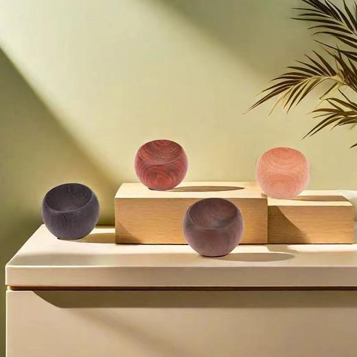 （5只装）不倒翁精油扩香木香薰木摆件家用精油香薰便携扩香石扩香器 商品图4