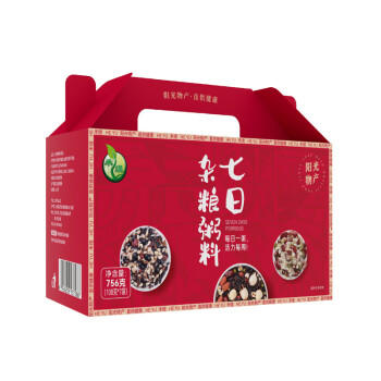 禾煜7日谷杂粮粥料 1.512斤八宝粥紫米红豆红枣粥七日不重样杂粮粥 /粮油调味 /杂粮 /谷米类 商品图2