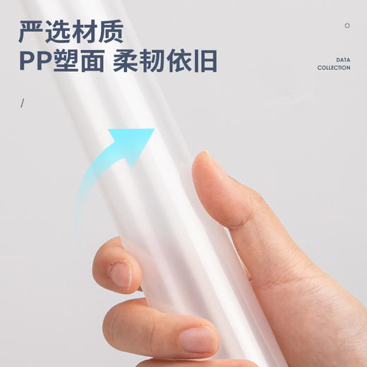 得力5532透明三角杆背宽14mm(透明)60个装 商品图3