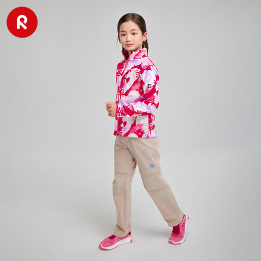 芬兰Reima2025春夏新款男女儿童大童弹力运动保暖针织夹克 商品图3