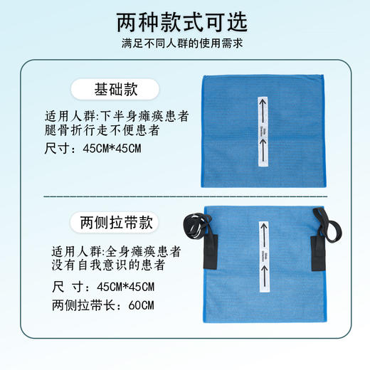 轮椅防滑坐垫单向滑垫止滑垫防滑防跌倒轮椅坐垫防摔垫单向滑动垫 商品图2