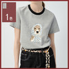 馥迦减龄小狗印花短袖T恤 商品缩略图0