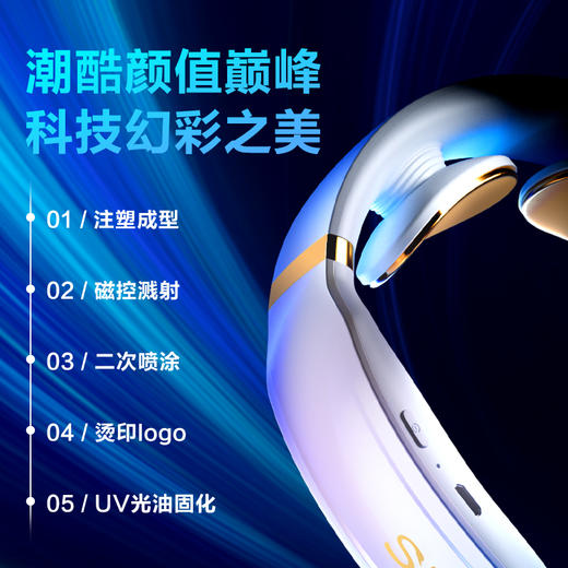 SKG 颈椎按摩仪 K61-X  炫彩晨曦白 商品图2